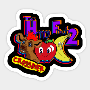 Happy Fruit 2 and Karthrix Crossover Sticker